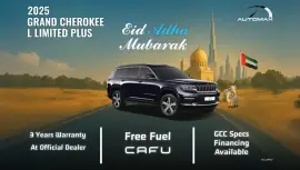 *Eid al-Adha offer* 2025 JEEP GRAND CHEROKEE L LIM
