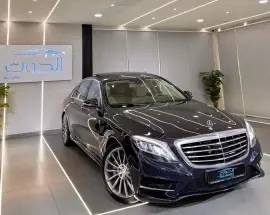 SPECIAL DARK BLUE MERCEDES S500 V8 || GCC  || FULL