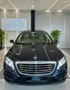 SPECIAL DARK BLUE MERCEDES S500 V8 || GCC  || FULL