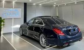 SPECIAL DARK BLUE MERCEDES S500 V8 || GCC  || FULL
