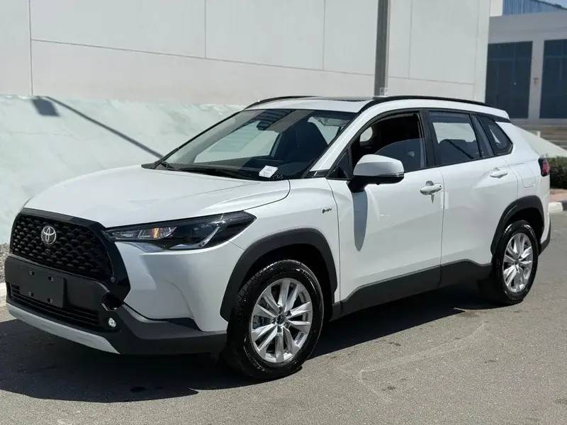 TOYOTA COROLLA CROSS 2.0 HYBRID FULL OPTION MODEL 2025 LEATHER SEATS+360 CAMERA+ELECTRIC SEAT