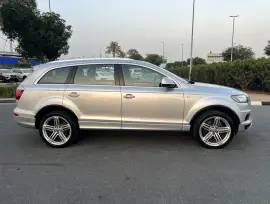 AUDI Q7 SLINE QUATTRO FULL OPTION GCC SINGLE OWNER SERVES HISTORY AVAILABLE