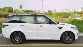 SUPERCHARGED RANGE ROVER SPORT V8– GCC — F.S.H — FULLY LOADED — VERY NEAT — LOW MILEAGE