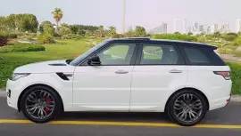 SUPERCHARGED RANGE ROVER SPORT V8– GCC — F.S.H — FULLY LOADED — VERY NEAT — LOW MILEAGE