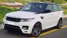 SUPERCHARGED RANGE ROVER SPORT V8– GCC — F.S.H — FULLY LOADED — VERY NEAT — LOW MILEAGE