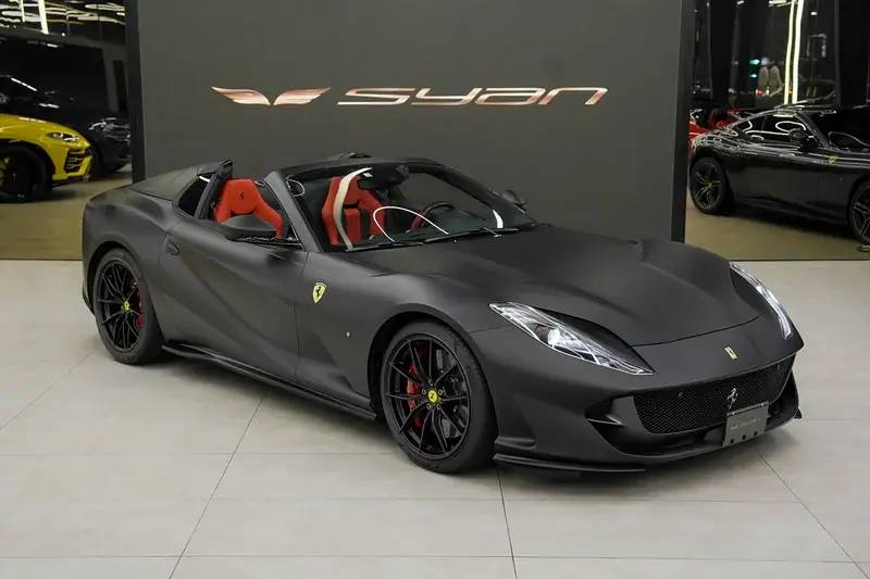 FERRARI 812 GTS OFF CATALOG MATT BLACK