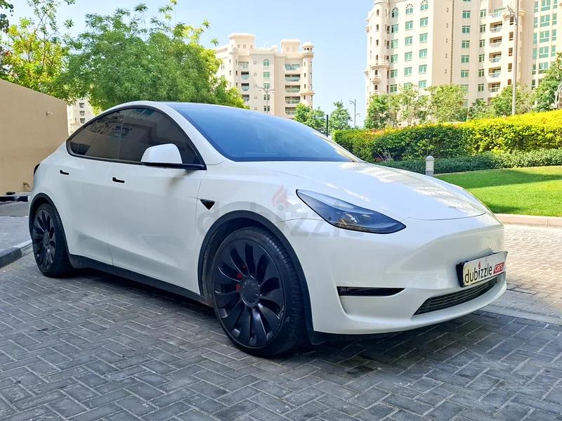 AED 2445/month | 2023 Tesla Model Y Performance | GCC Specs | Ref#318735