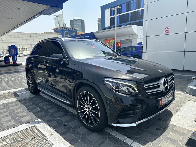 Mercedes-Benz GLC250 | Under Warranty | Full Option | GCC | 90,000 KM | Black on Black