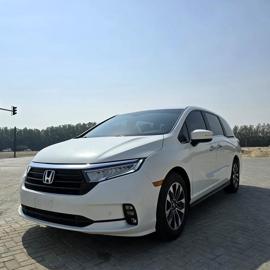 8 SEATER HONDA ODYSSEY 3.5L EXL/ 2022/ PEARL WHITE/ GCC/ REF#952790