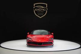 SF90 STRADALE ASSETTO FIORANO | ROSSO RED | FULL CARBON INTERIOR + EXTERIOR | SERVICE UNTIL DEC 2028