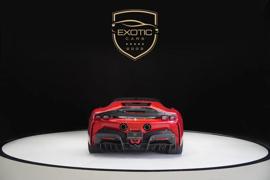 SF90 STRADALE ASSETTO FIORANO | ROSSO RED | FULL CARBON INTERIOR + EXTERIOR | SERVICE UNTIL DEC 2028