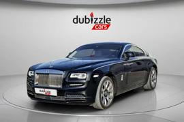 AED 8357/month | 2018 Rolls-Royce Wraith Standard | GCC Specs | Ref#305960
