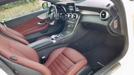 AMG COUPE MERCEDES C200“” TOP OPTIONS “” GCC “ PANORAMIC ROOF “” KEYLESS “” LOW MILES