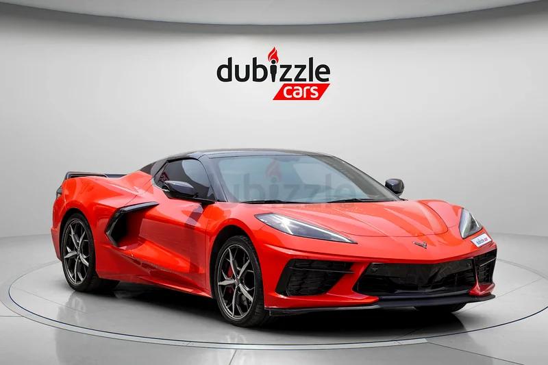 AED 5926/month | 2023 Chevrolet Corvette  | GCC Specs | Ref#340449